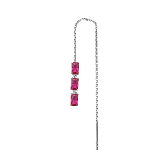 Mono orecchino Brosway Donna FANCY - PASSION RUBY in Argento FPR16 - FPR16